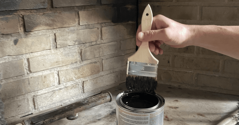 How To Paint Inside Fireplace – & What Paint To Use