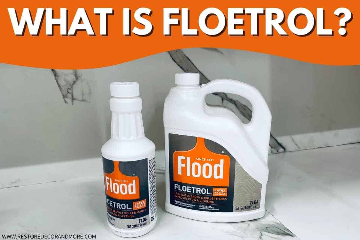 Flood Floetrol Clear Latex Paint Additive 1 gallon NEW - general