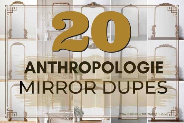 20 Super Affordable Anthropologie Mirror Dupes – 2022