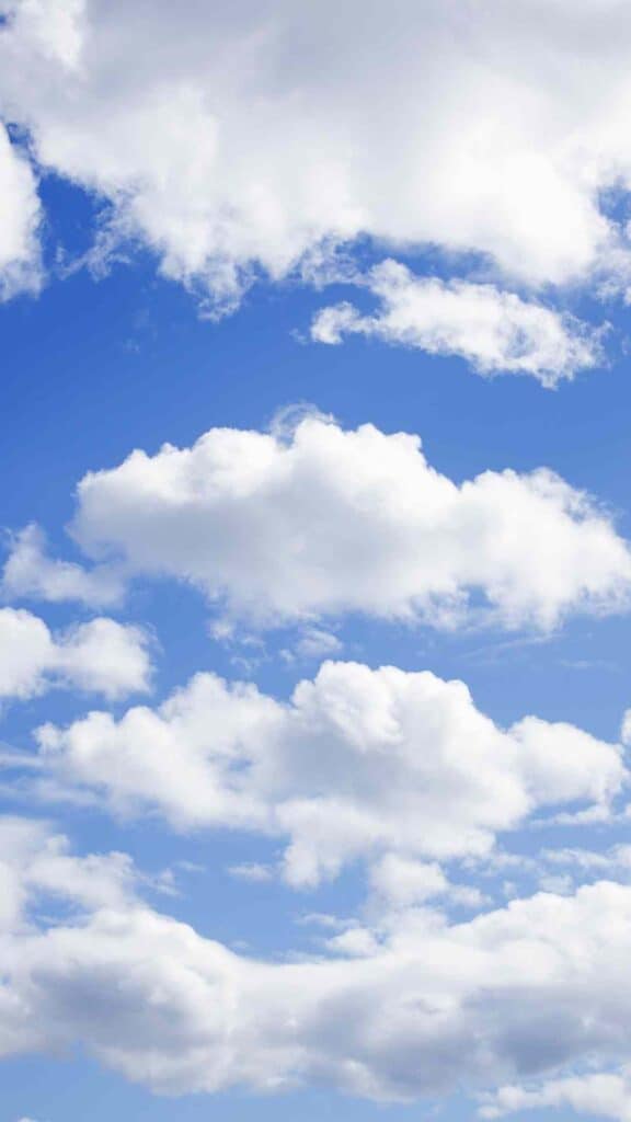 aesthetic cloud wallpaper white clouds in blue sky