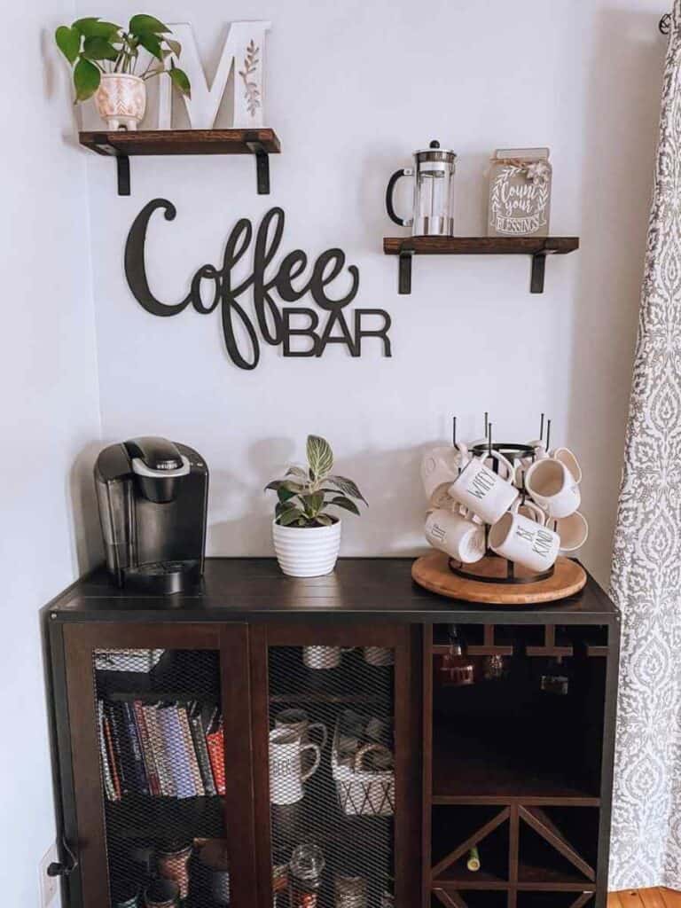 Make Your Own Coffee and Wine Bar