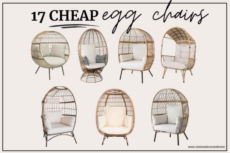 Affordable Egg Chairs: 17 Target Egg Chair Dupes