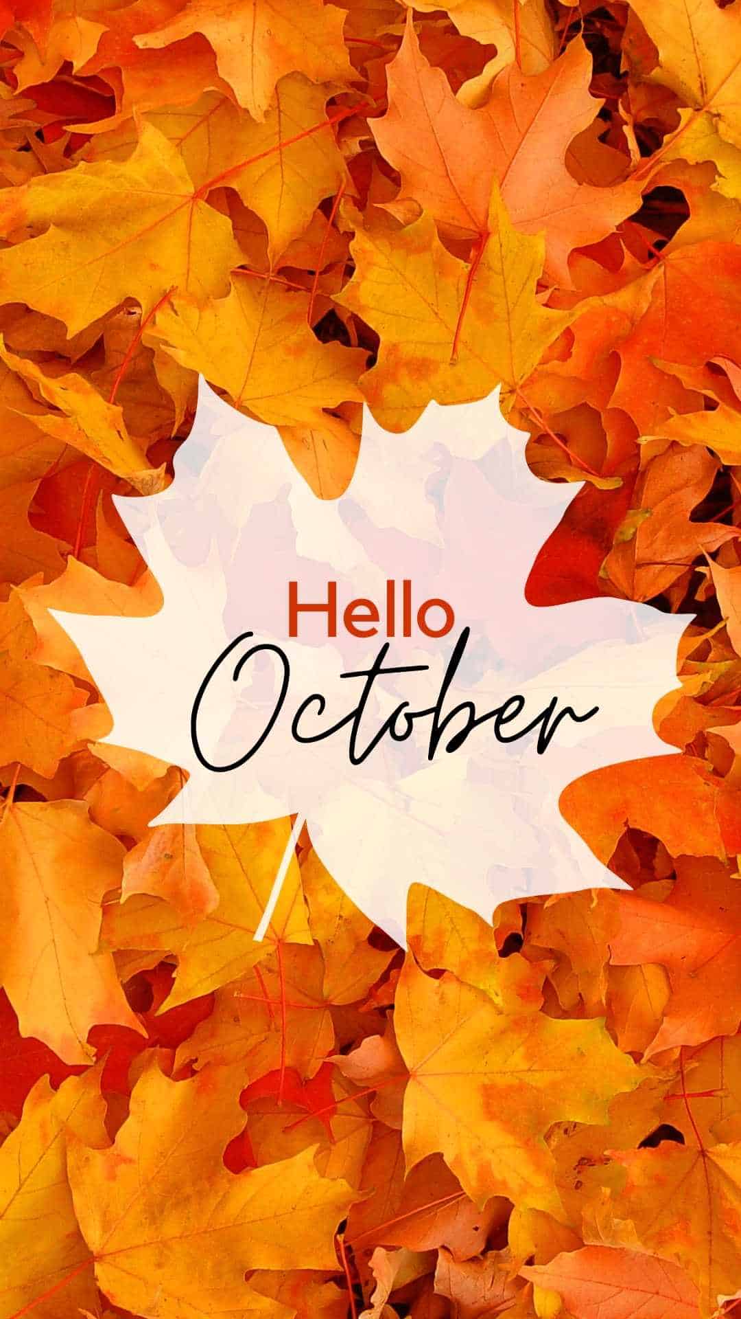 Hello October Wallpapers - 50 Aesthetic Designs - Restore Decor & More