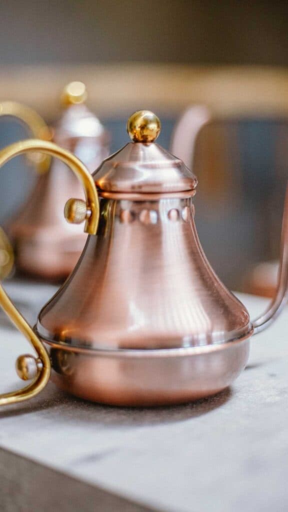 rose gold cute wallpaper tea kettle