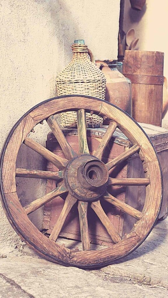 vintage aesthetic wallpaper iPhone wagon wheel
