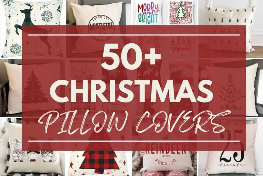 christmas pillow covers