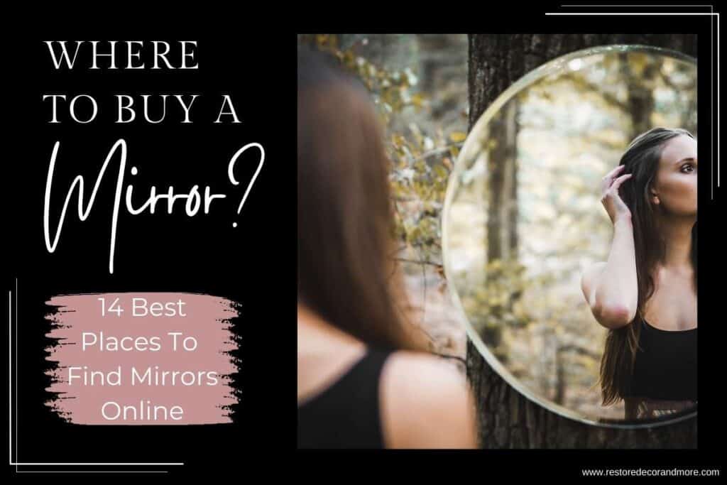 14 Best Websites To Find Mirrors For Your Home - Restore Decor & More