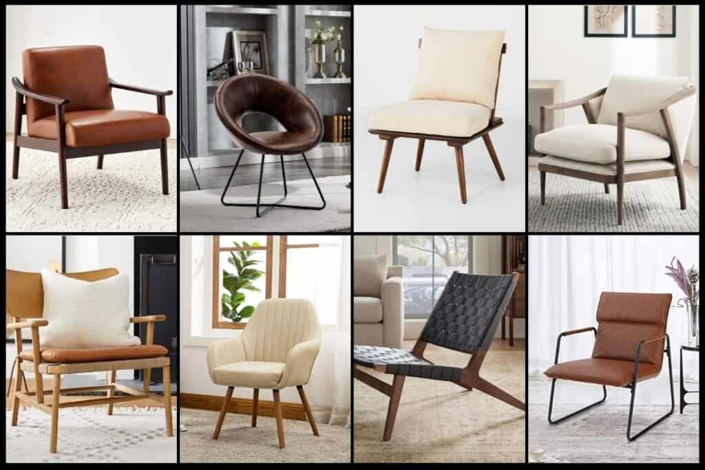8 accent chairs that can be used in small spaces