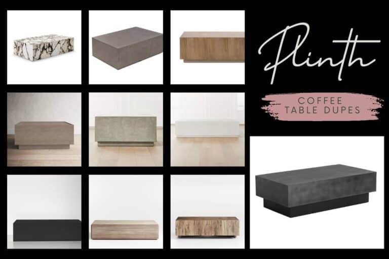 12 Stunning Plinth Coffee Table Dupes