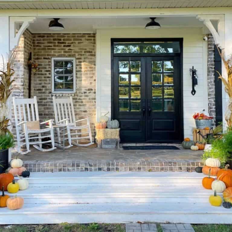14 Popular Front Door Colors For Brick Houses