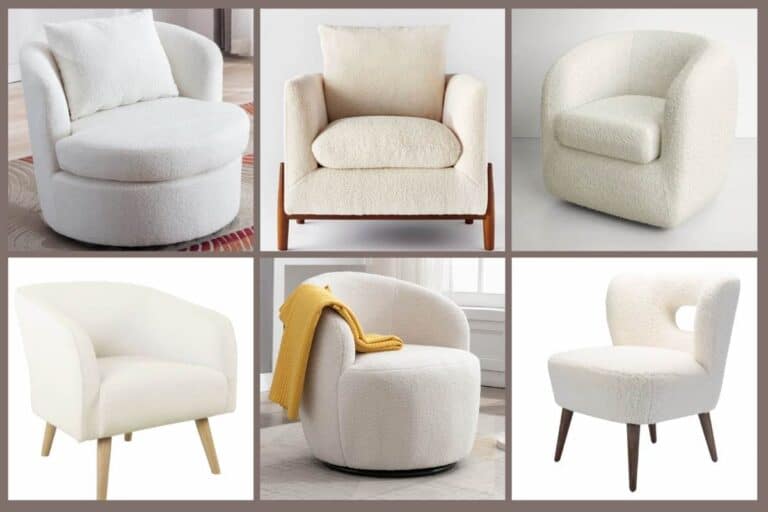 14 Of The Best Affordable Sherpa Accent Chairs