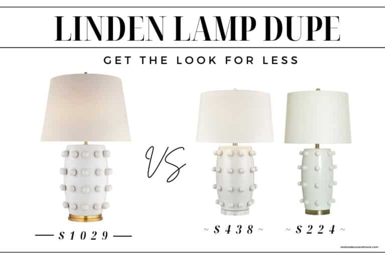 2 Amazing Linden Lamp Dupes – For Less!
