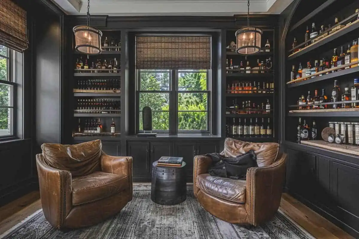 20 Whiskey Lounge Home Ideas That Will Wow Your Guests! - Restore Decor ...