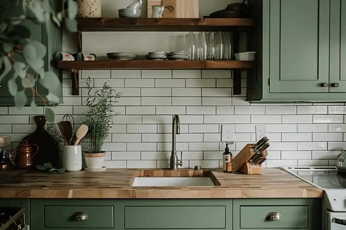 Need a Kitchen Update? Here Are 30 Reasons to Choose Sage Green Kitchen ...