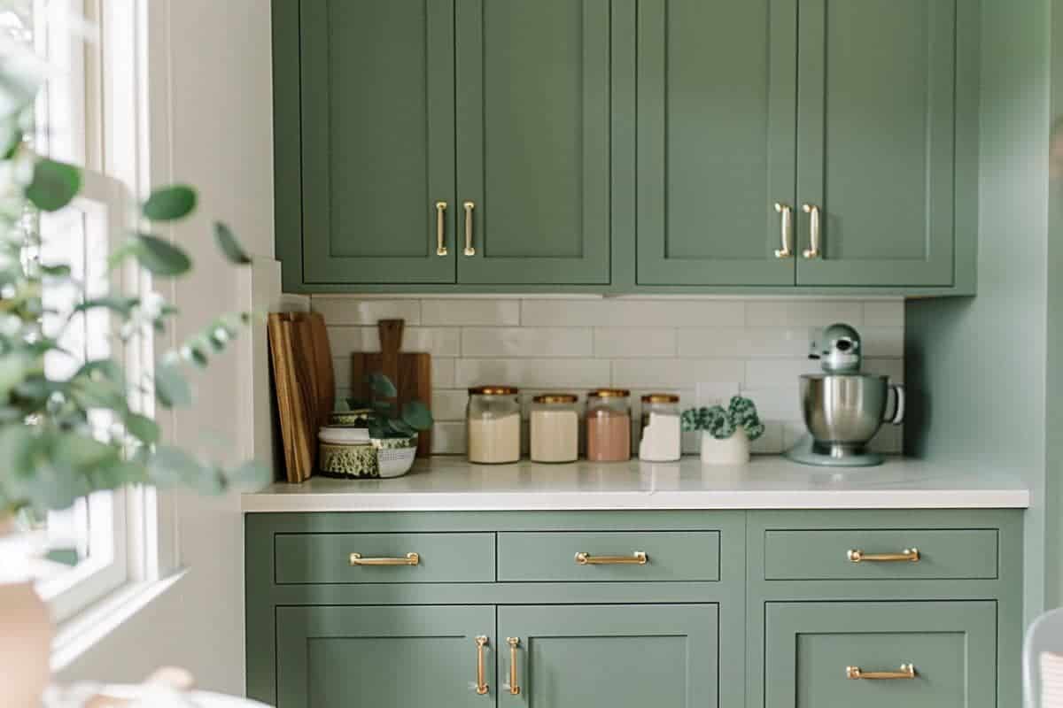 Sage Green Kitchen Cabinet Wrap Transform Your Space With Timeless 
