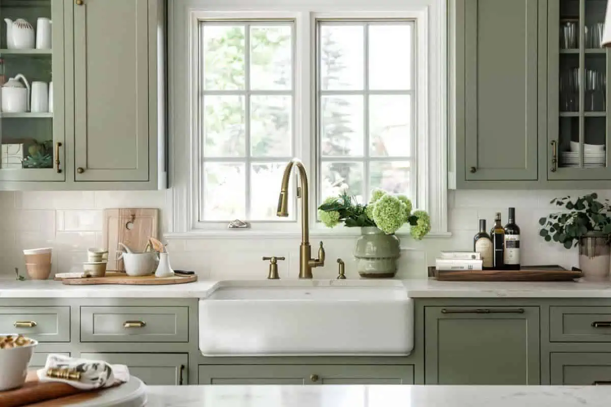 Need a Kitchen Update? Here Are 30 Reasons to Choose Sage Green Kitchen ...