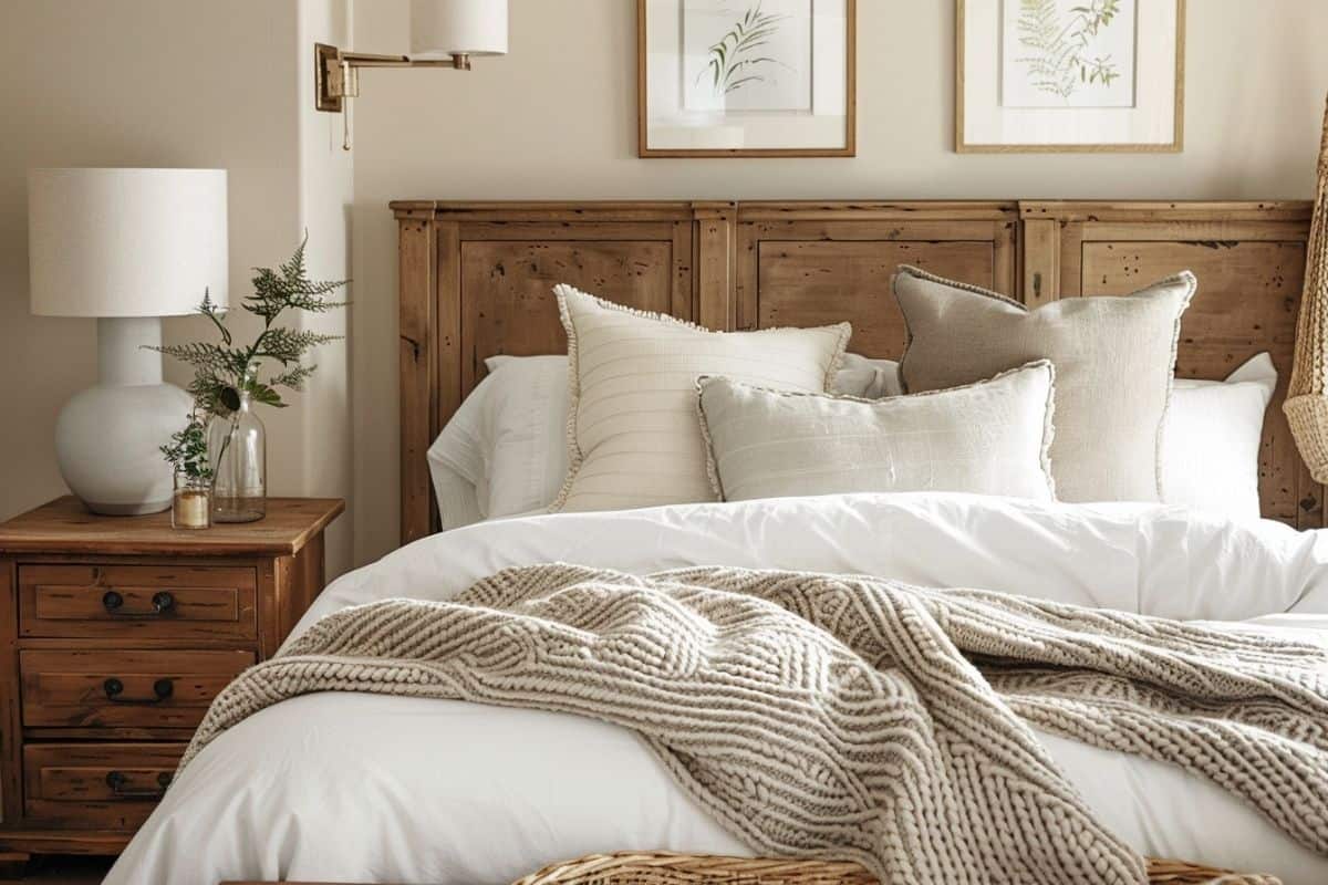 50+ Inspiring Modern Farmhouse Bedroom ! - Restore ...