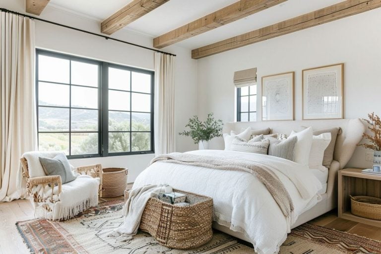 50+ Inspiring Modern Farmhouse Bedroom ! - Restore ...