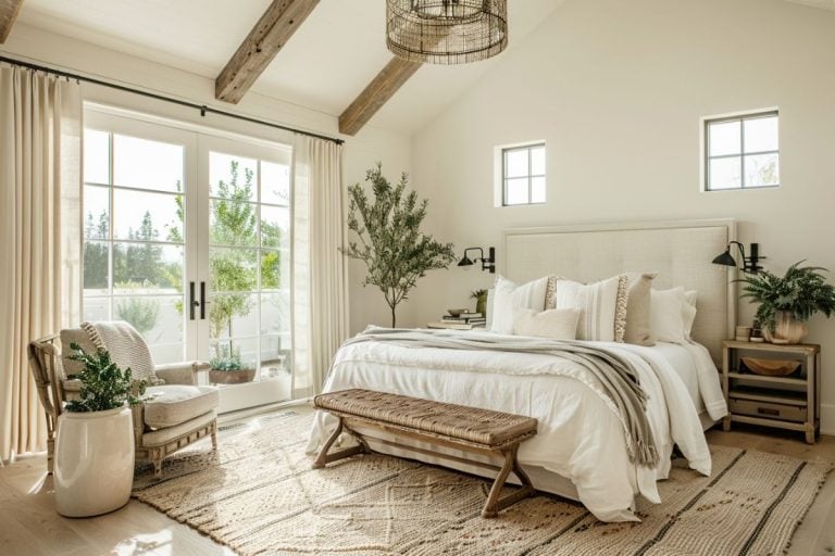 50+ Inspiring Modern Farmhouse Bedroom ! - Restore ...