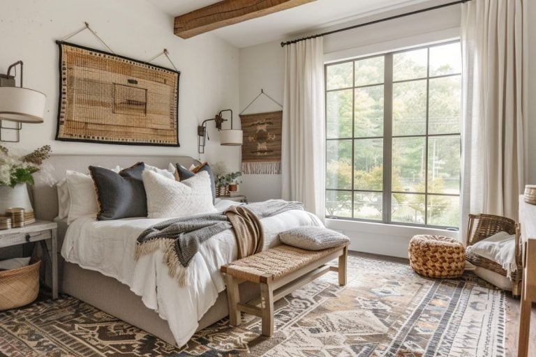 50+ Inspiring Modern Farmhouse Bedroom ! - Restore ...