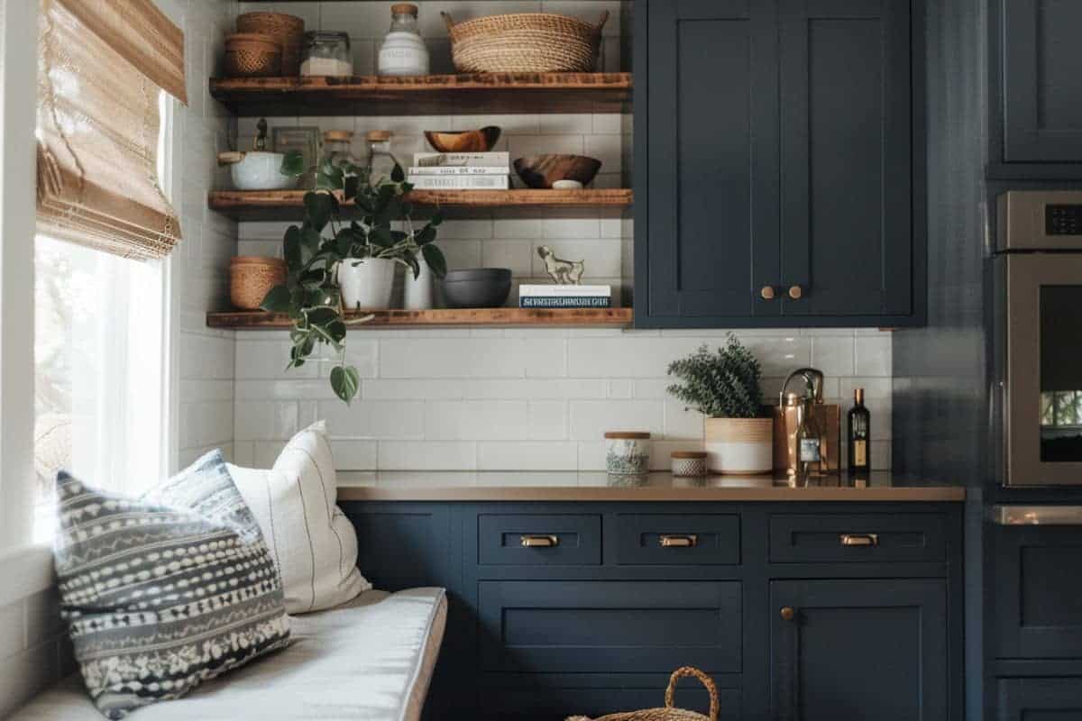 50 Navy Blue Kitchen Cabinets That Are a Must See! - Restore Decor & More