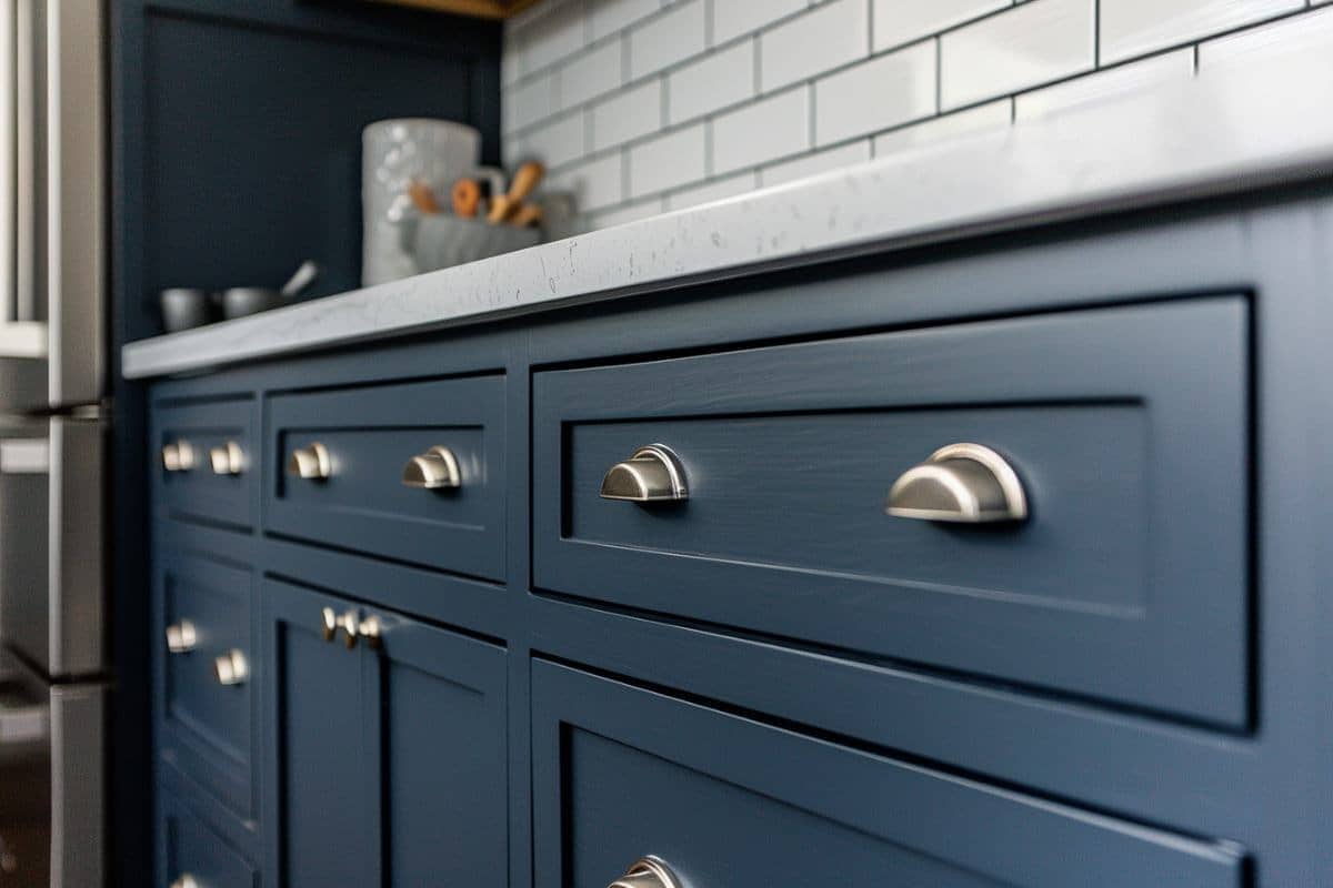 50 Navy Blue Kitchen Cabinets That Are a Must See! - Restore Decor & More