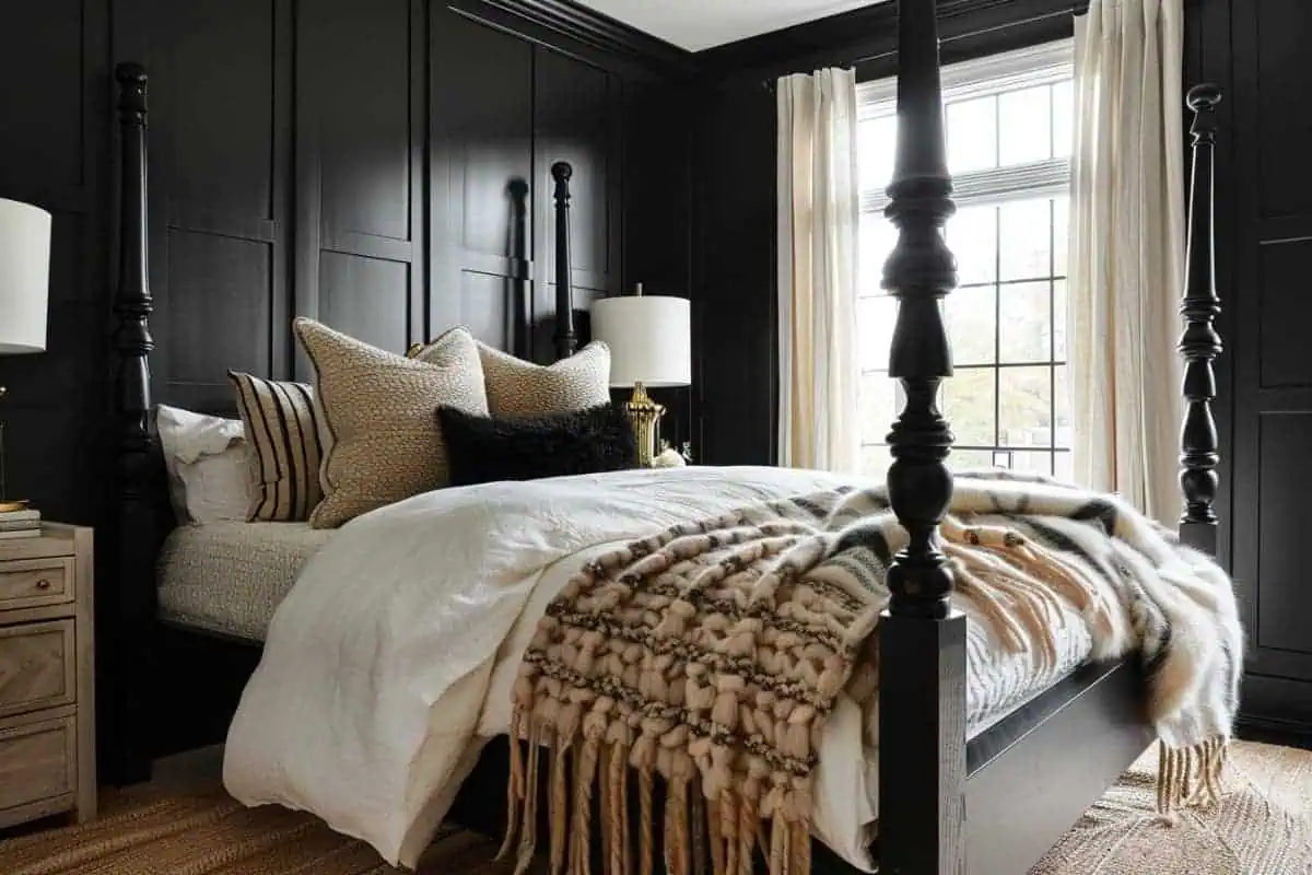 50+ Timeless Black & Neutral Bedrooms You'll Love - Restore Decor & More