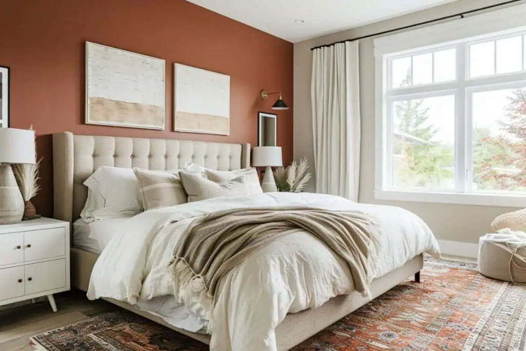 20 Terra Cotta Bedrooms: From Cozy to Modern - Restore Decor & More