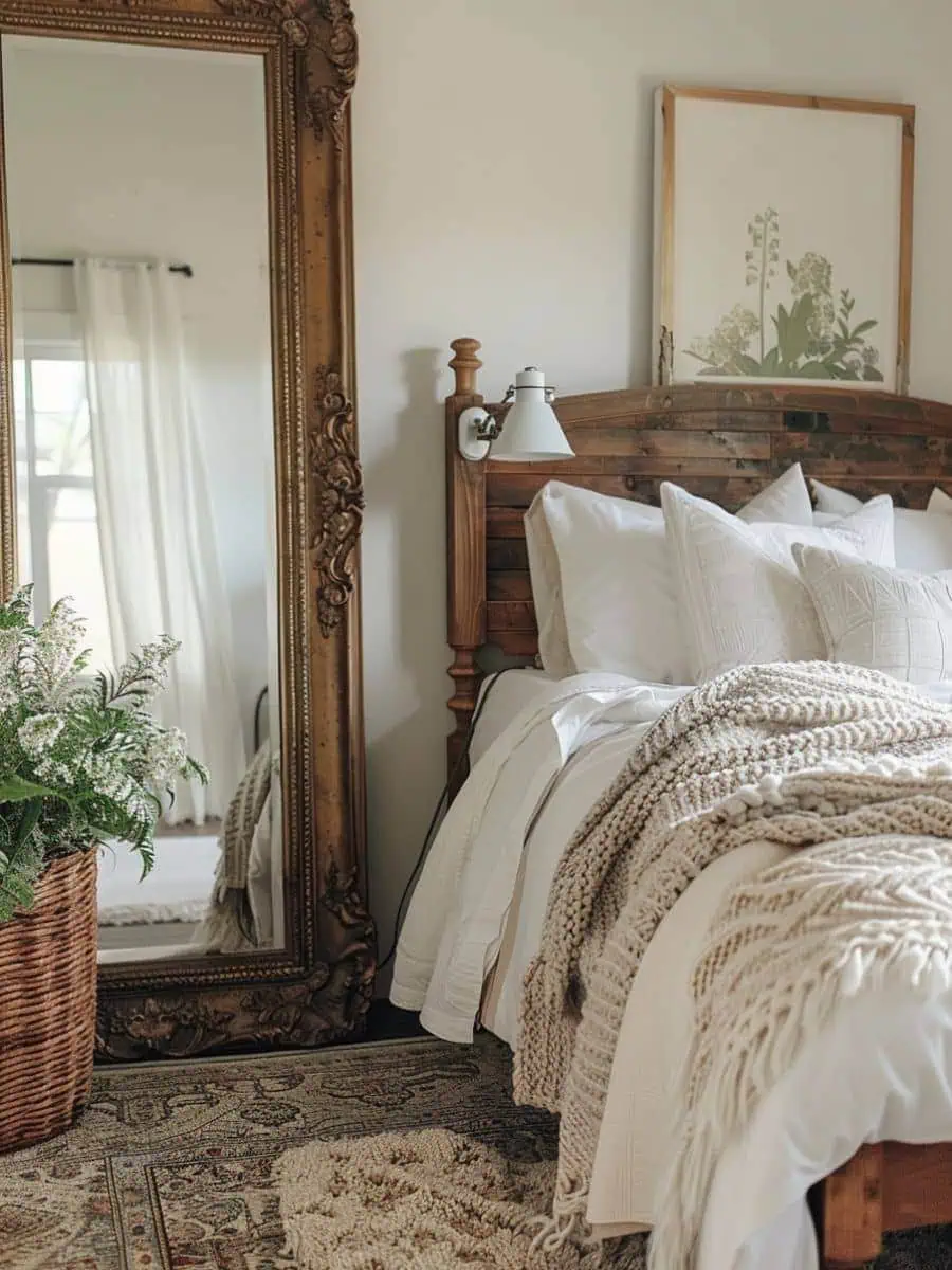 Over 50 Vintage Farmhouse Bedroom Designs to Love - Restore Decor & More