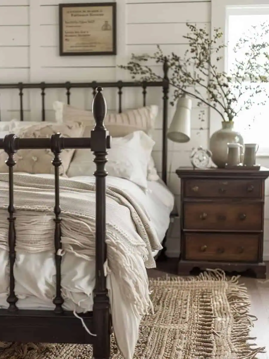 Over 50 Vintage Farmhouse Bedroom Designs to Love - Restore Decor & More