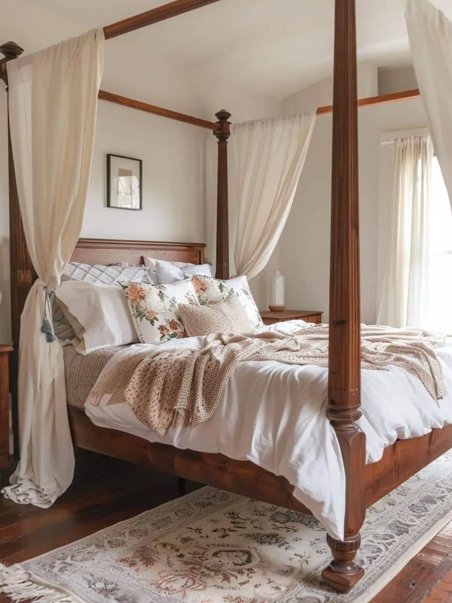 Over 50 Vintage Farmhouse Bedroom Designs to Love - Restore Decor & More