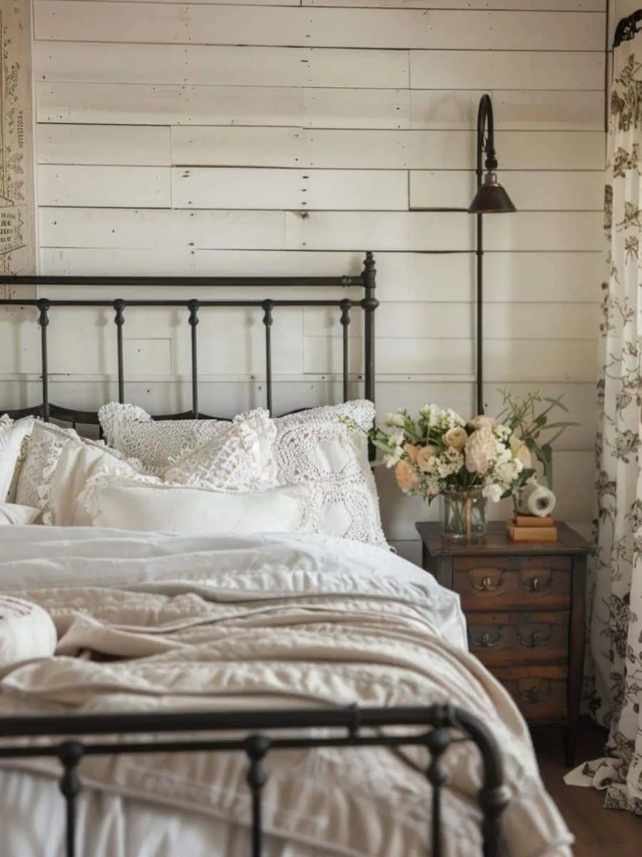 Over 50 Vintage Farmhouse Bedroom Designs to Love - Restore Decor & More