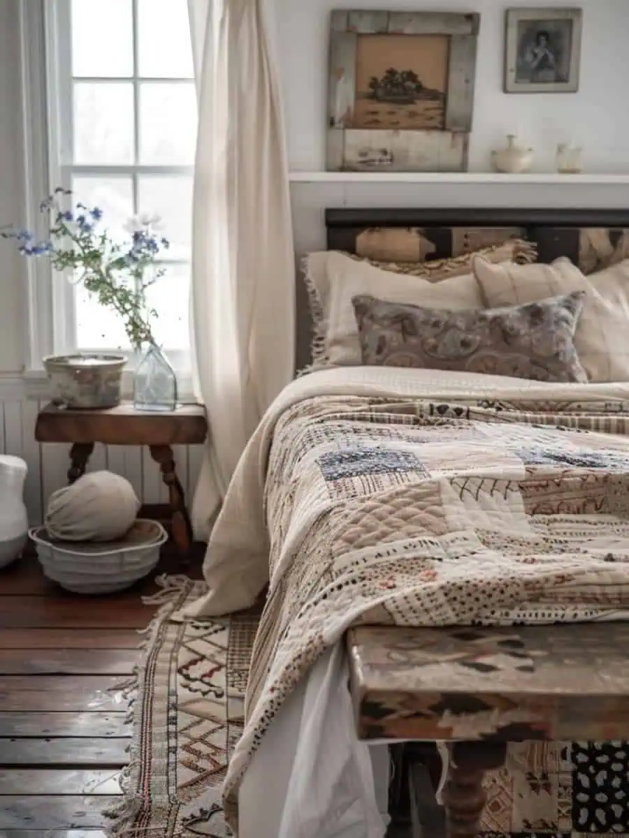 Over 50 Vintage Farmhouse Bedroom Designs to Love - Restore Decor & More