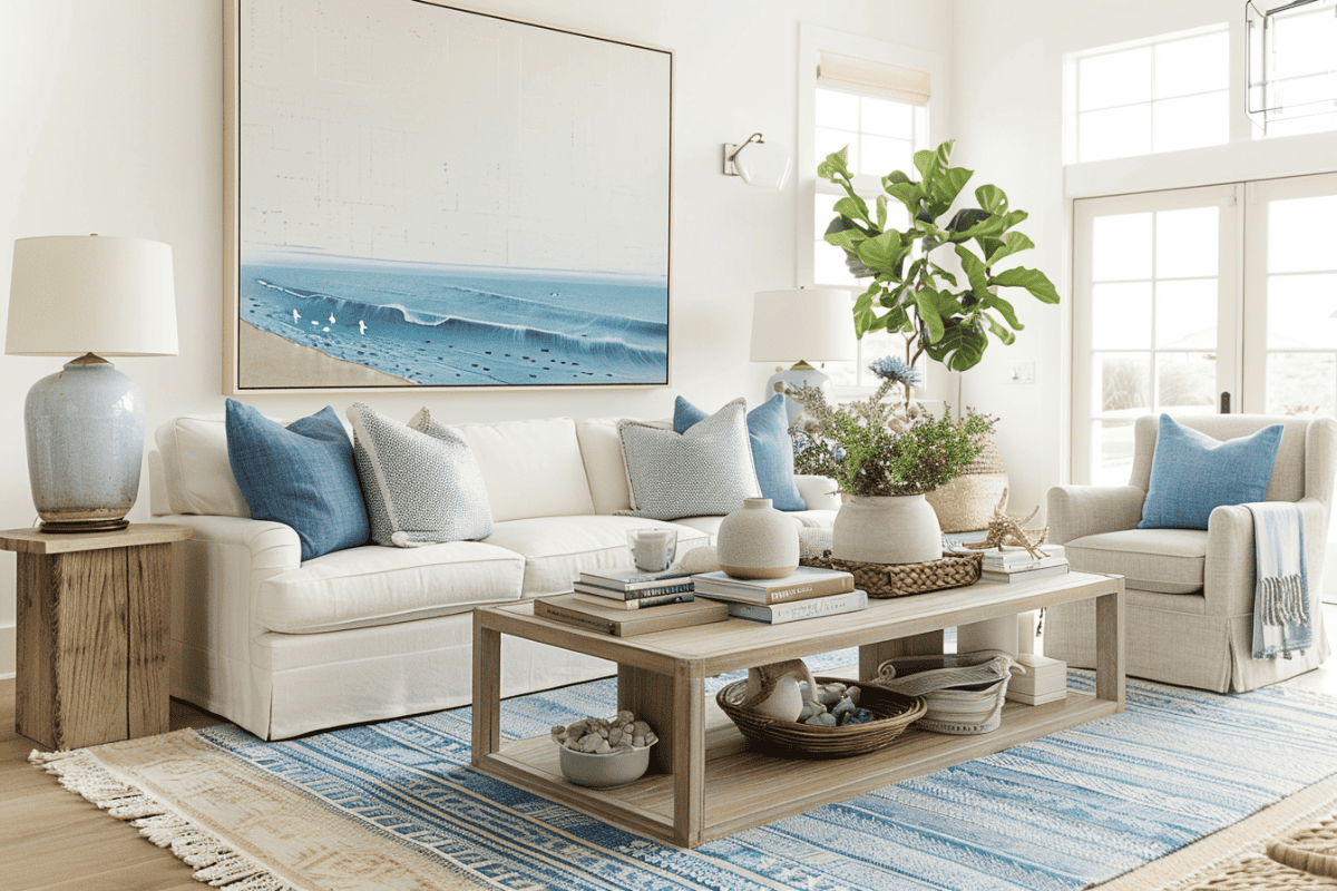 30+ Coastal Living Rooms That Will Make You Want to Redecorate ASAP ...