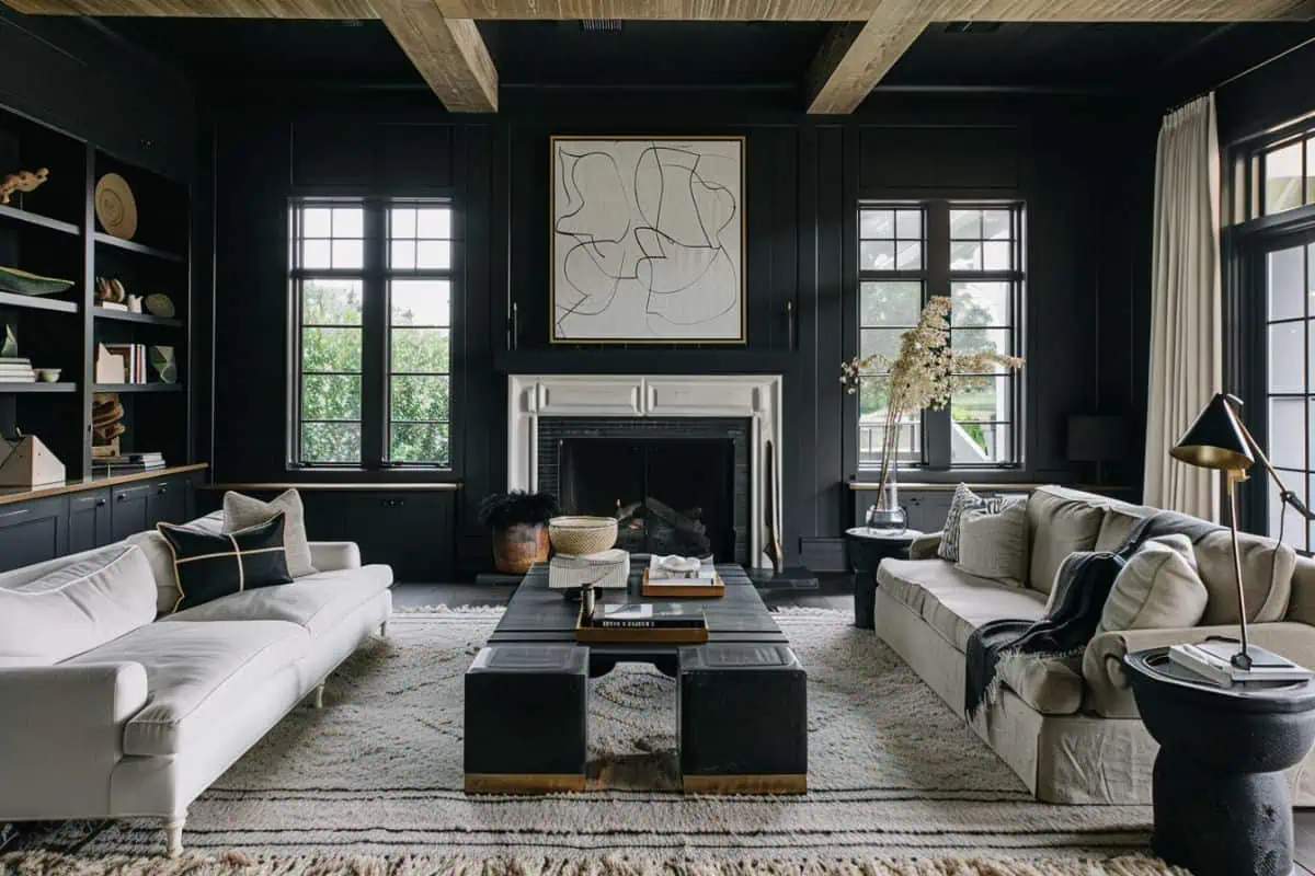 25 Moody Living Rooms You'll Love - Restore Decor & More