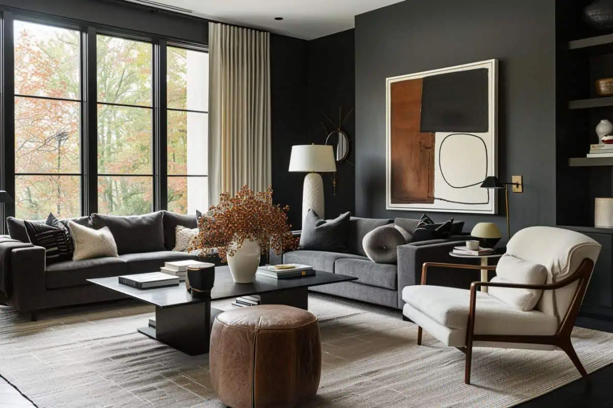 25 Moody Living Rooms You'll Love - Restore Decor & More