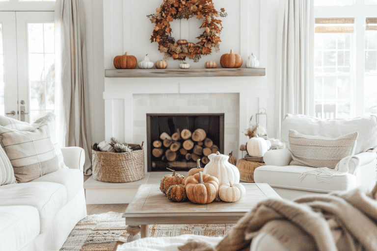 48 Gorgeous Fall Living Room Inspirations