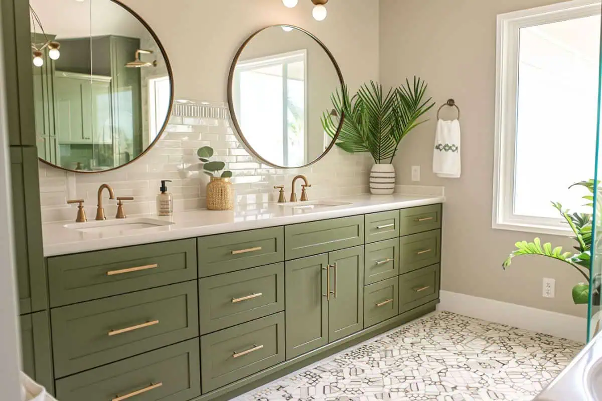 42 Gorgeous Green Bathroom Ideas You’ll Want to Try Right Now - Restore ...