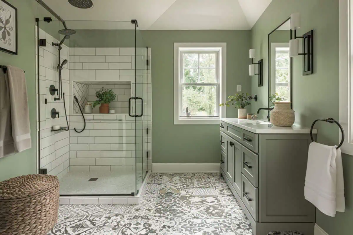 42 Gorgeous Green Bathroom Ideas You’ll Want to Try Right Now - Restore ...