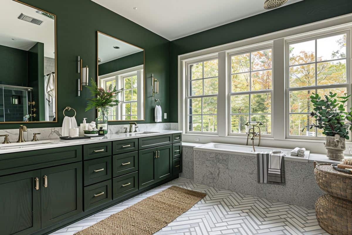 42 Gorgeous Green Bathroom Ideas You’ll Want to Try Right Now - Restore ...