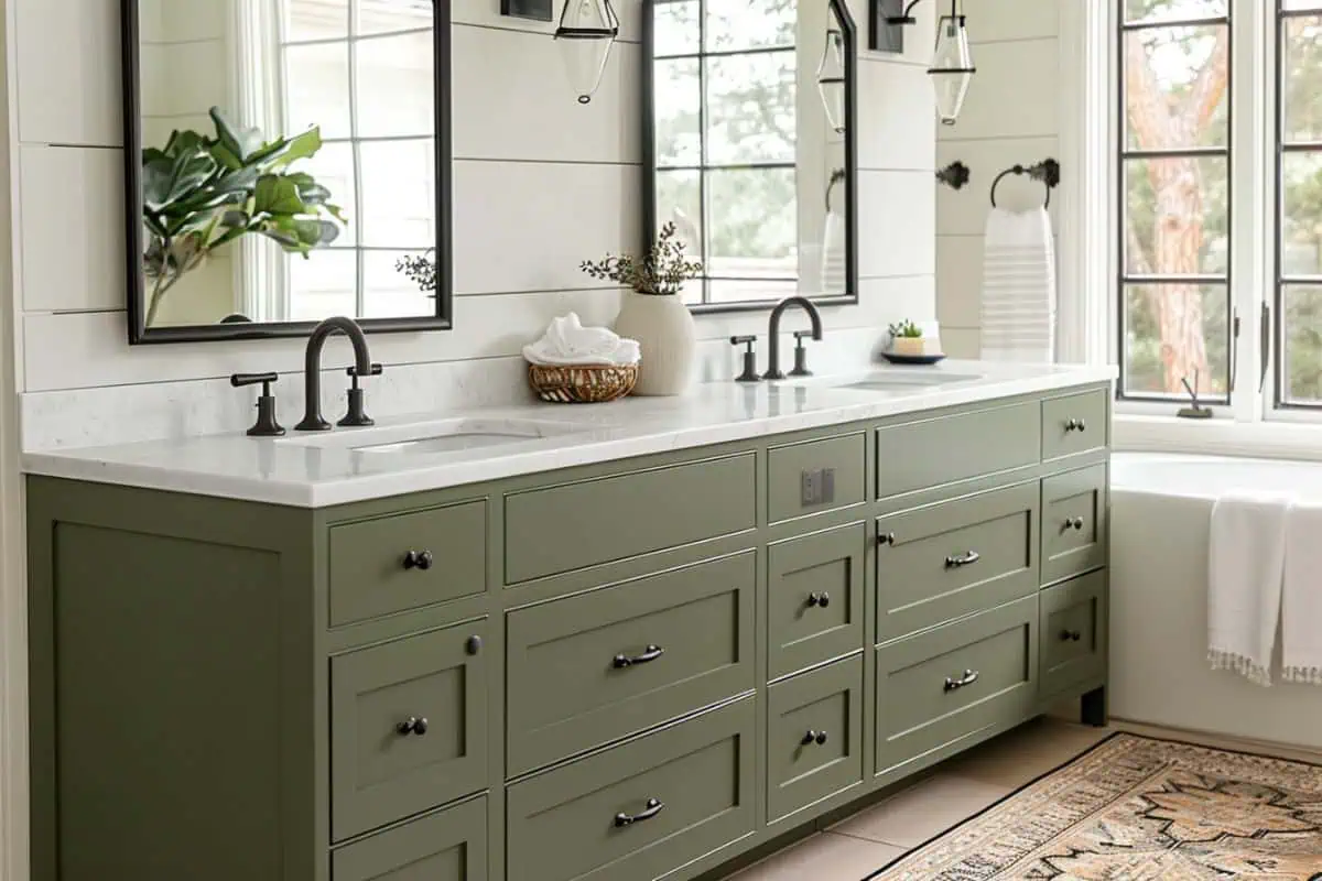 42 Gorgeous Green Bathroom Ideas You’ll Want to Try Right Now - Restore ...