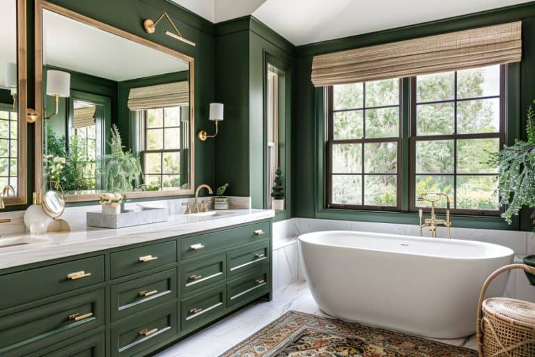 42 Gorgeous Green Bathroom Ideas You’ll Want to Try Right Now - Restore ...