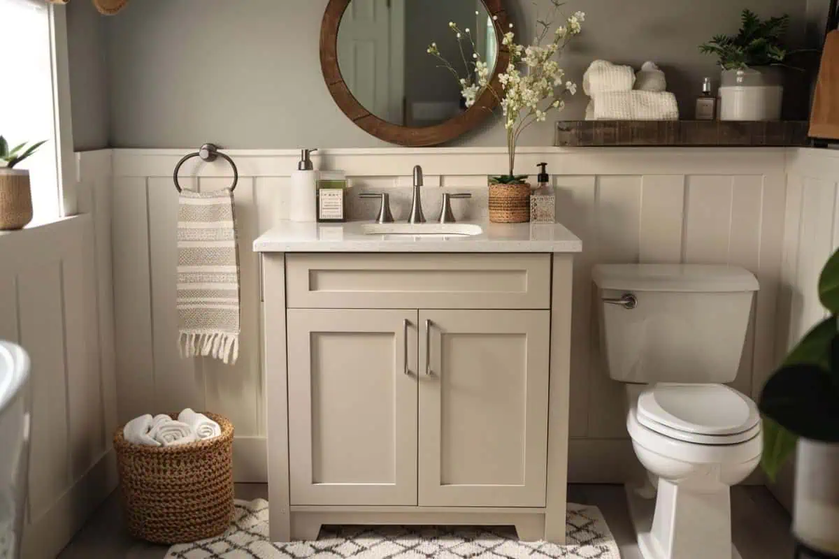 50+ Stunning Half Bathroom Transformations You Have to See! - Restore Decor & More