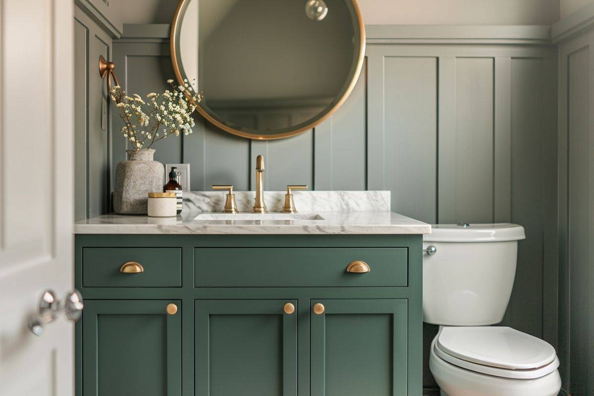50+ Stunning Half Bathroom Transformations You Have to See! - Restore ...