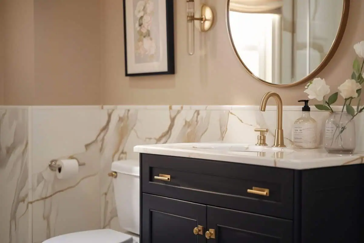 50+ Stunning Half Bathroom Transformations You Have to See! - Restore Decor & More
