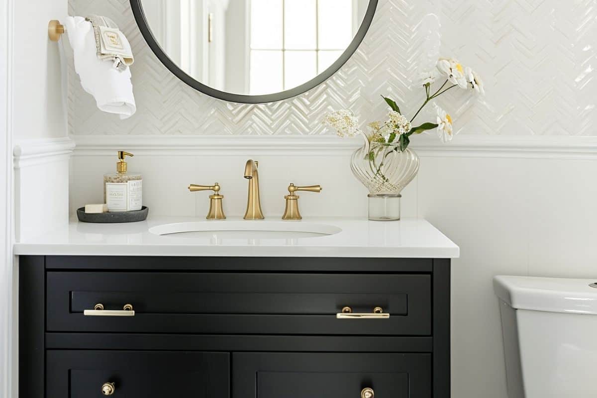 50+ Stunning Half Bathroom Transformations You Have to See! - Restore ...
