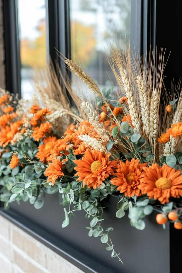 Pinterest-Worthy Fall Window Boxes in 3 Easy Steps - Restore Decor & More