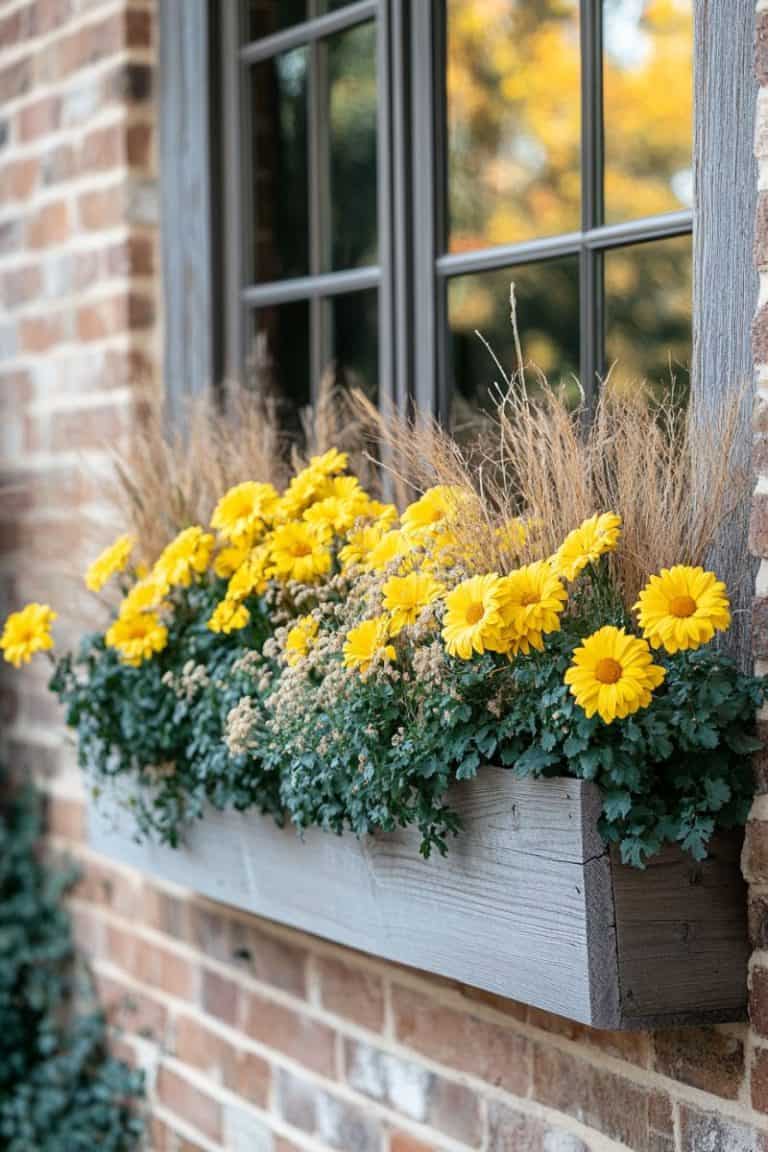 Pinterest-Worthy Fall Window Boxes in 3 Easy Steps - Restore Decor & More