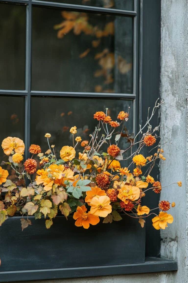 Pinterest-Worthy Fall Window Boxes in 3 Easy Steps - Restore Decor & More