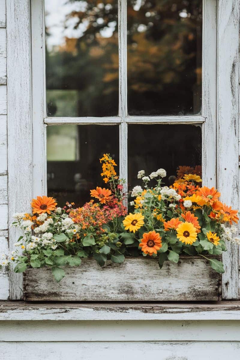 Pinterest-Worthy Fall Window Boxes in 3 Easy Steps - Restore Decor & More